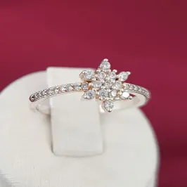 Anel Flor Cravejada (n18)