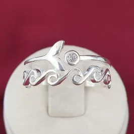 Anel Ondas e Baleia (n19)