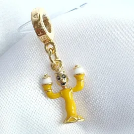 Berloque Castiçal Lumiere (A Bela e a Fera)