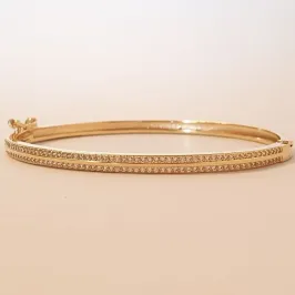 Bracelete 2 Fileiras Cravejadas