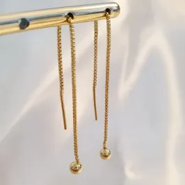 Brinco Agulha Bola M