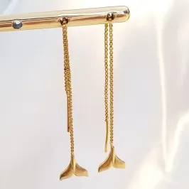 Brinco Agulha Rabo de Baleia