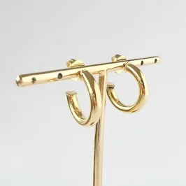 Brinco Argola Tubo P 4mm