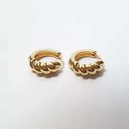 Brinco Argolinha Croissant G