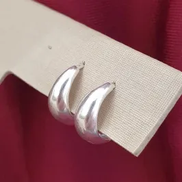 Brinco Argolinha Gota Lisa M