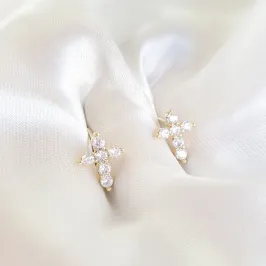 Brinco Cruz Zircônias