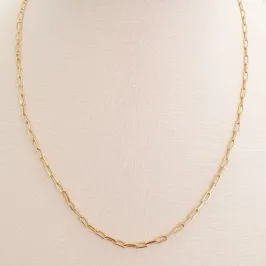 Colar Elos Cartier Fina 35cm (+5)