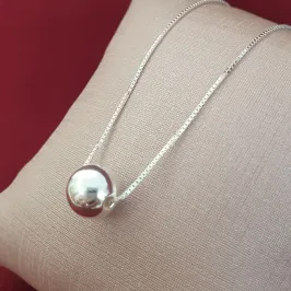 Colar Esfera 45cm