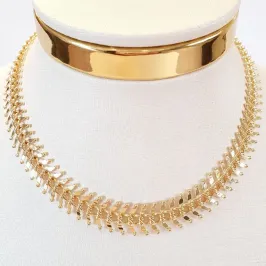 Colar Espinha de Peixe (choker)