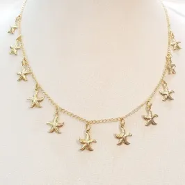 Colar Estrelas do Mar (choker)