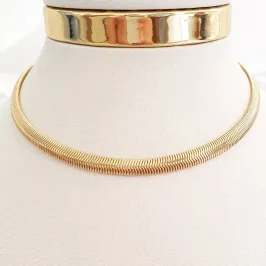 Colar Lacraia Grossa 30cm (+10)