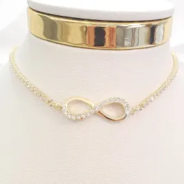 Colar Riviera Infinito