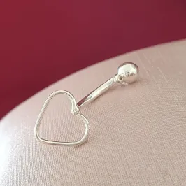 Piercing Coração Vazado