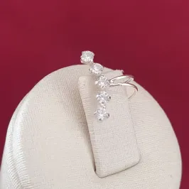 Piercing Fake 5 Zircônias