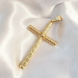 Pingente Cruz Escamada