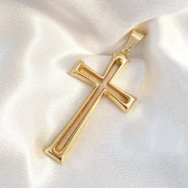 Pingente Cruz Vazada