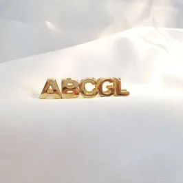 Pingente Letra A (Bracelete)