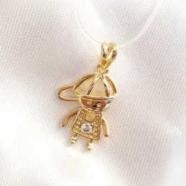 Pingente Menino Ponto Luz