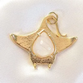 Pingente Raia Madrepérola