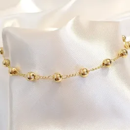 Pulseira Bolas Elinhos