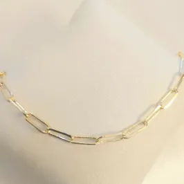 Pulseira infantil Elos Cartier Fina