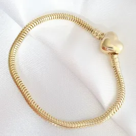 Pulseira Pandora Fecho Coração