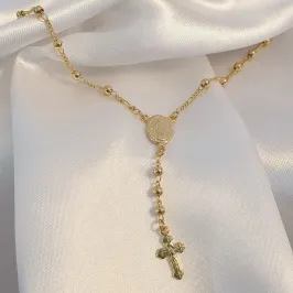 Pulseira Terço Medalha Nossa Senhora