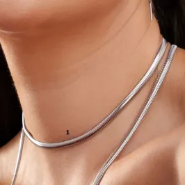 Colar Lacraia 32cm (+10)