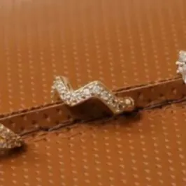 Piercing Fake Zig Zag Cravejado