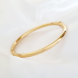 Bracelete Tubo Liso Fechado