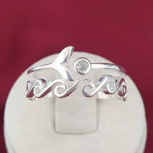 Anel Ondas e Baleia (n19)