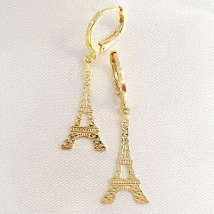 Brinco Argolinha Torre Eiffel