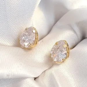 Brinco Gota Cristal