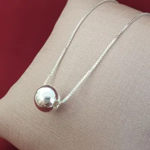 Colar Esfera 45cm