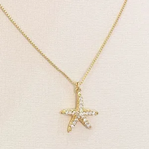 Colar Estrela Cravejada