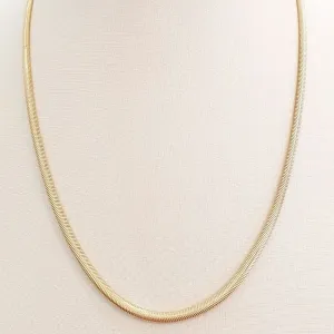 Colar Lacraia Fina 40cm (+10)