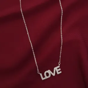 Colar LOVE Cravejado