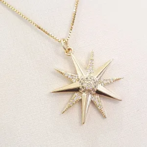Colar Super Estrela Cravejada