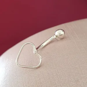 Piercing Coração Vazado