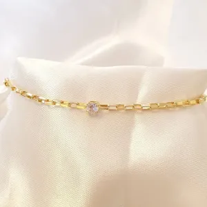 Pulseira Elos Cartier Ponto Luz