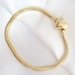 Pulseira Pandora Fecho Coração