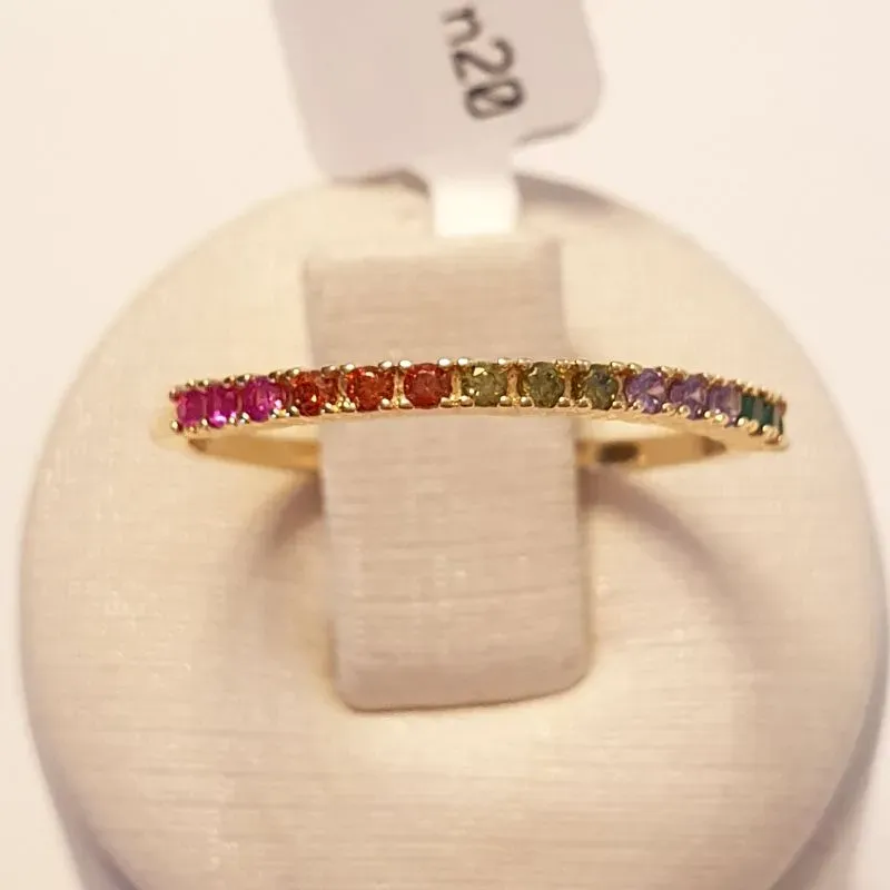 Anel Aparador Colorido Escuro (n20)