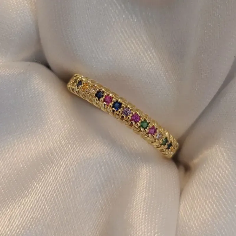 Anel Aparador Colorido (n13)