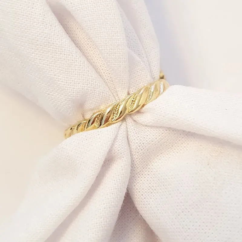 Anel Fio Trançado (n21)