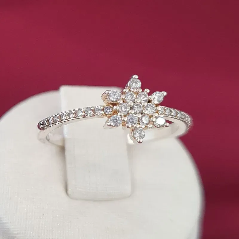 Anel Flor Cravejada (n18)