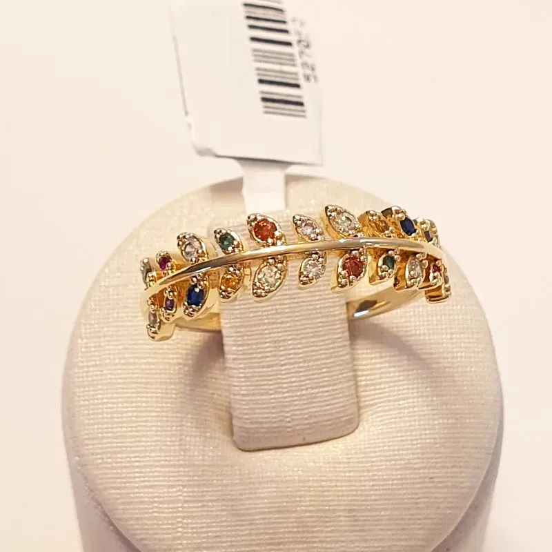 Anel Ramos Coloridos (n19)