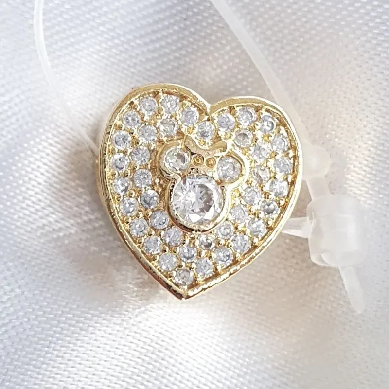 Berloque Coração Minnie