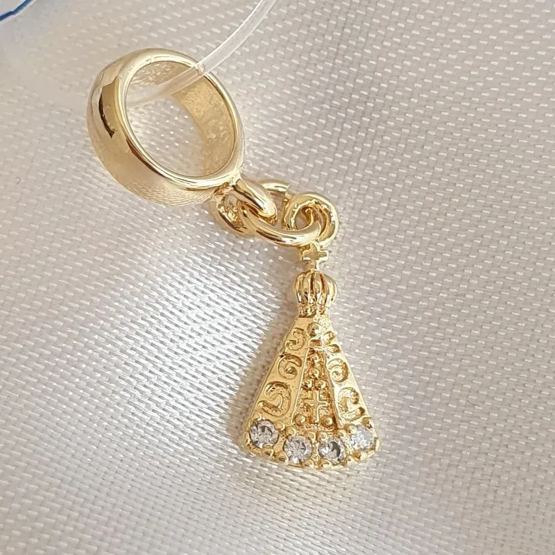 Berloque Nossa Senhora Cravejada