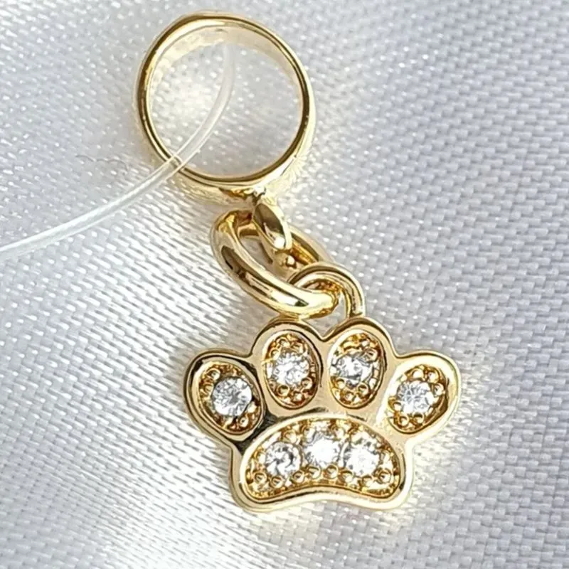 Berloque Patinha Cravejada