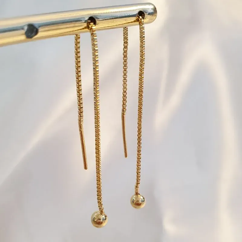 Brinco Agulha Bola M